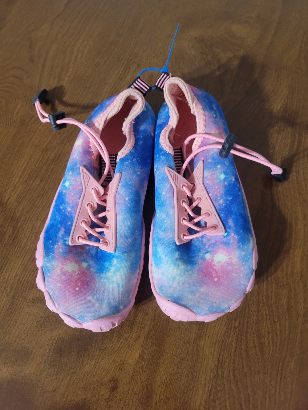 Kids Galaxy Slip-On Water Shoes - Pink & Blue